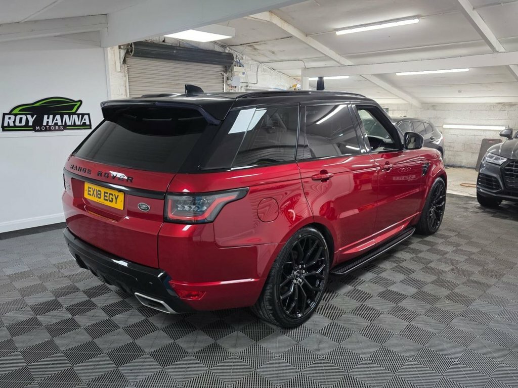 Land Rover Range Rover Sport 3.0 Sd V6 Hse Suv 4Wd Euro 6 S S EX18EGY Red #4