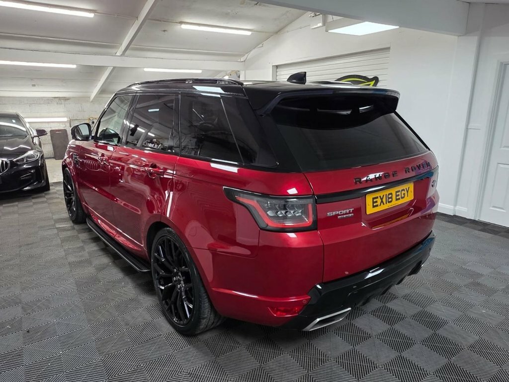 Land Rover Range Rover Sport 3.0 Sd V6 Hse Suv 4Wd Euro 6 S S EX18EGY Red #6