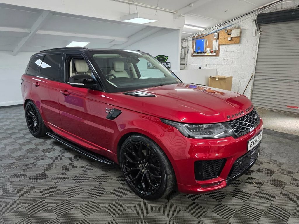 Land Rover Range Rover Sport 3.0 Sd V6 Hse Suv 4Wd Euro 6 S S EX18EGY Red #3