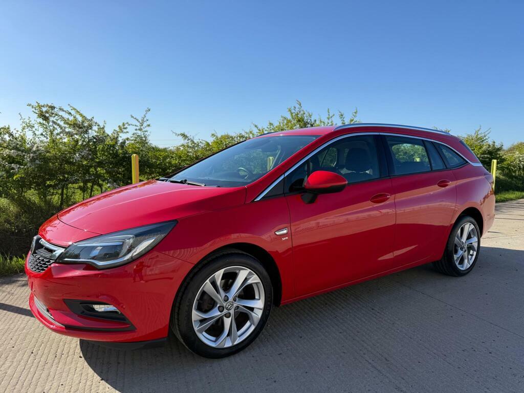 Vauxhall Astra 1.4I Turbo Sri Nav Sports Tourer Euro 6 S S Red