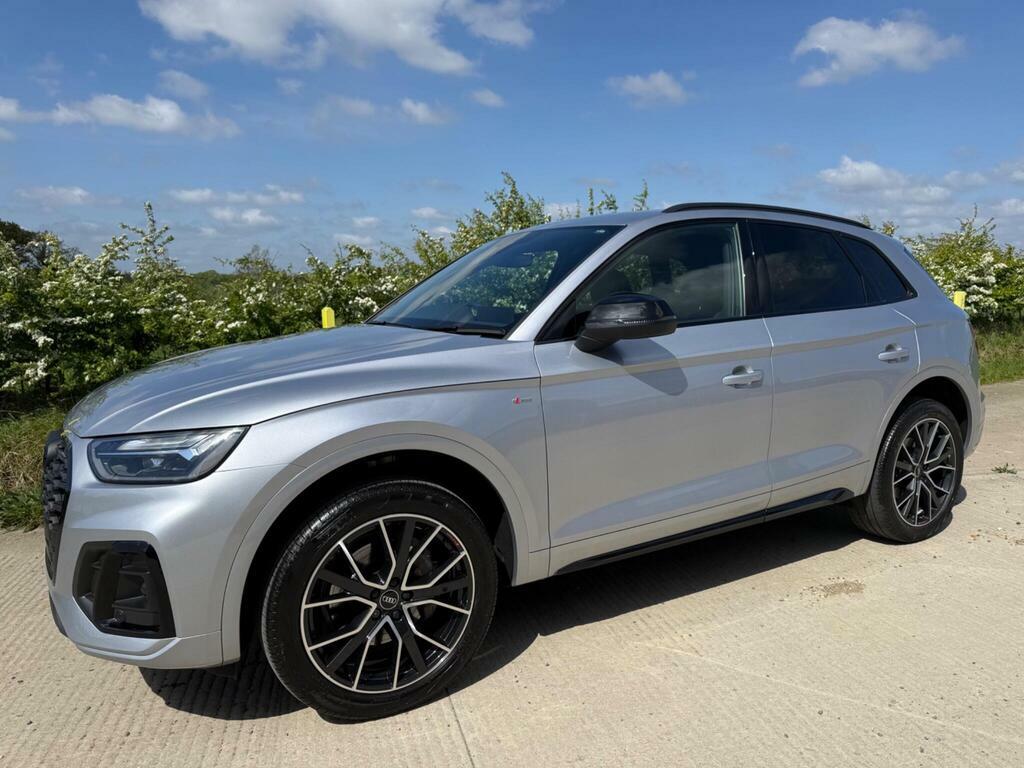 Audi Q5 2.0 Tdi 40 Black Edition S Tronic Quattro Euro 6 Silver