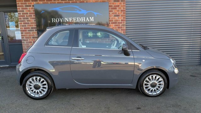 Fiat 500 1.2 Lounge Hatchback Euro 6 S S Grey