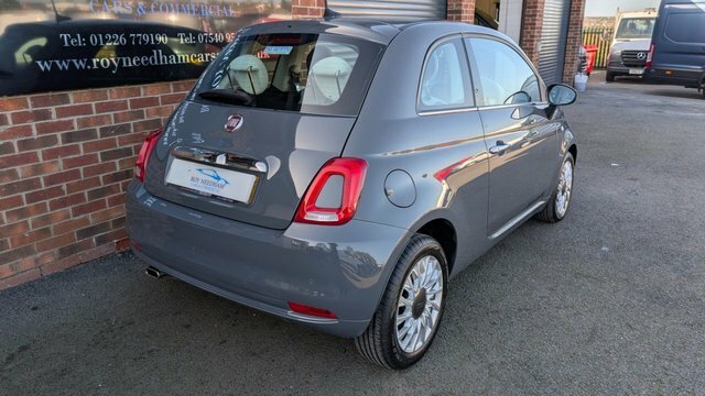Fiat 500 1.2 Lounge Hatchback Euro 6 S S PE69TTV Grey #6