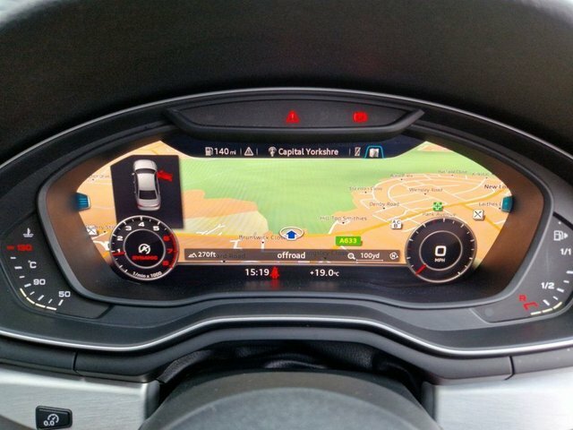 Audi A4 2.0 Tfsi 35 S Line Saloon Euro 6 MC68YCW Red #4