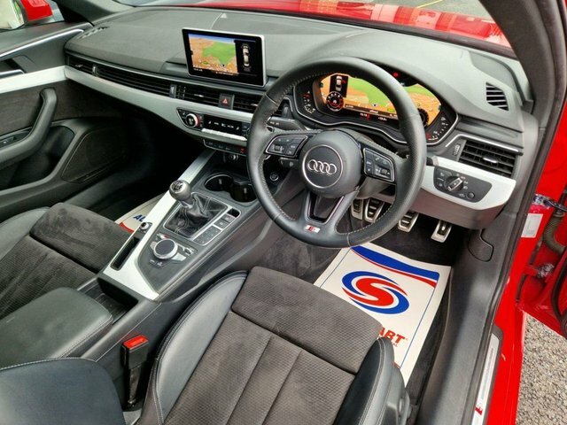 Audi A4 2.0 Tfsi 35 S Line Saloon Euro 6 MC68YCW Red #2