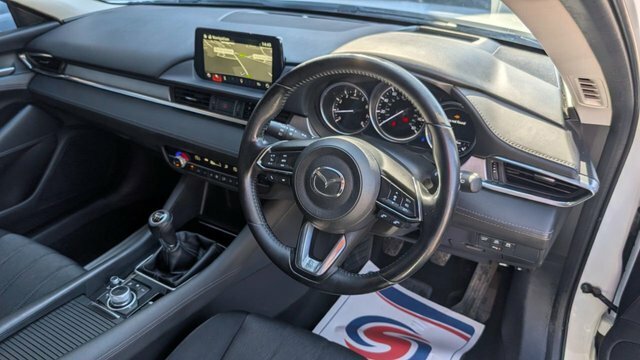 Mazda 6 2.0 Skyactiv-g Se-l Tourer Euro SK22USS White #2