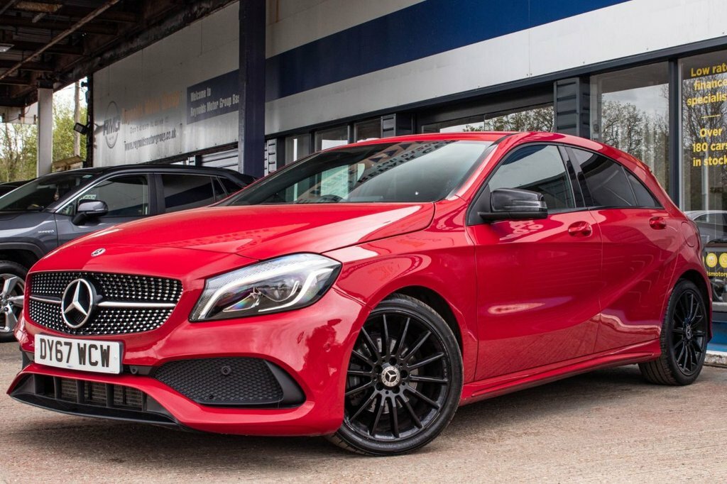 Mercedes-Benz A Class 2L Amg Line DY67WCW Red #5
