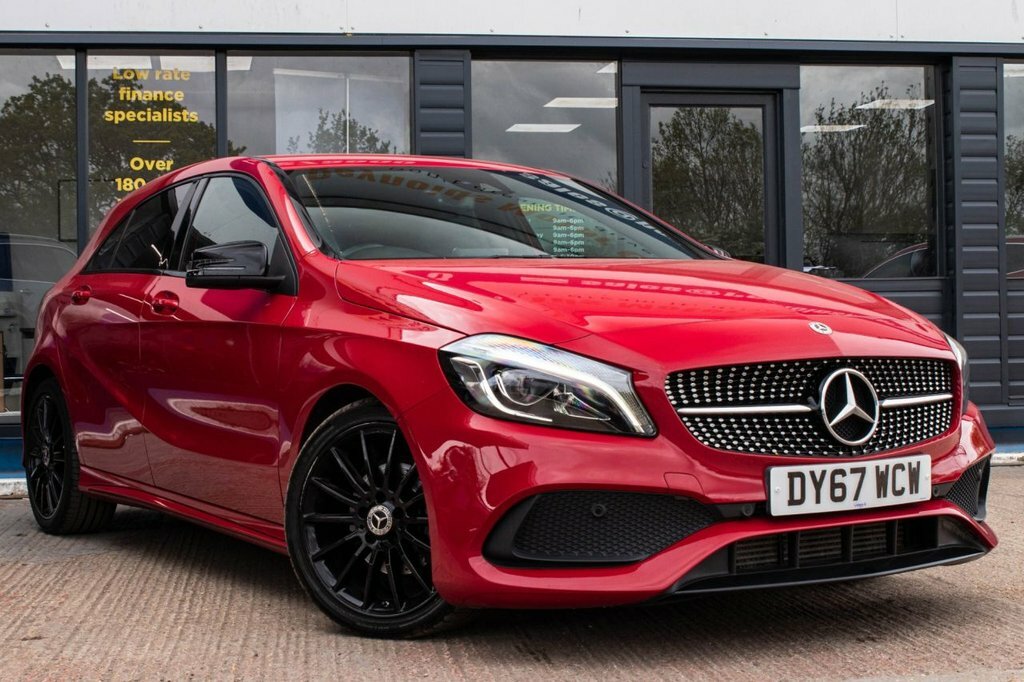 Mercedes-Benz A Class 2L Amg Line DY67WCW Red #2