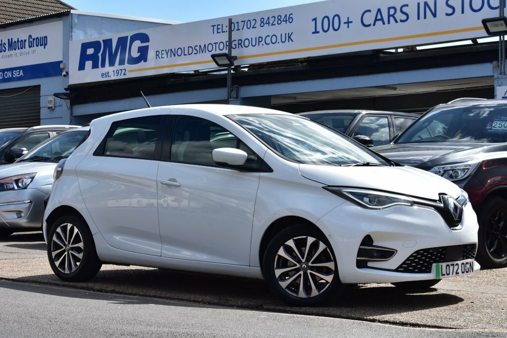 Renault Zoe Hatchback LO72OGN White #3