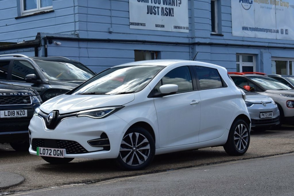 Renault Zoe Hatchback LO72OGN White #5