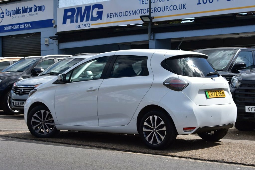 Renault Zoe Hatchback LO72OGN White #6
