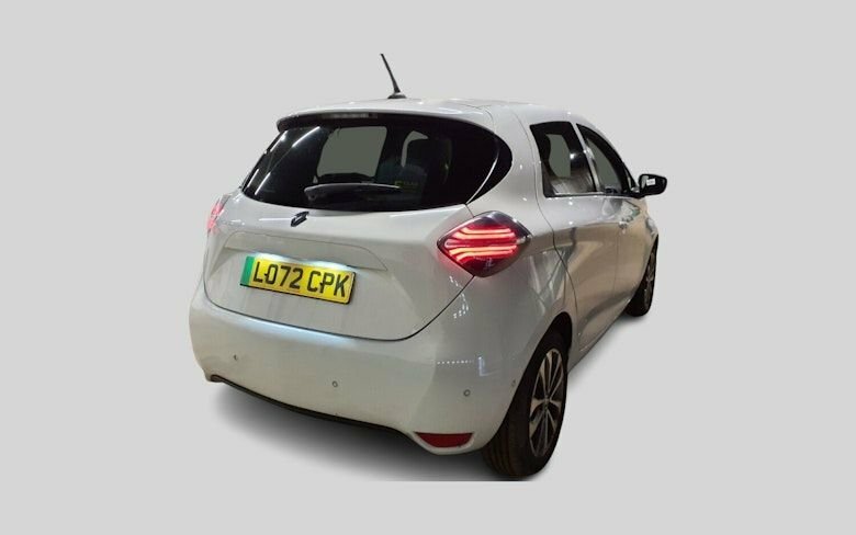 Renault Zoe Hatchback LO72CPK White #4