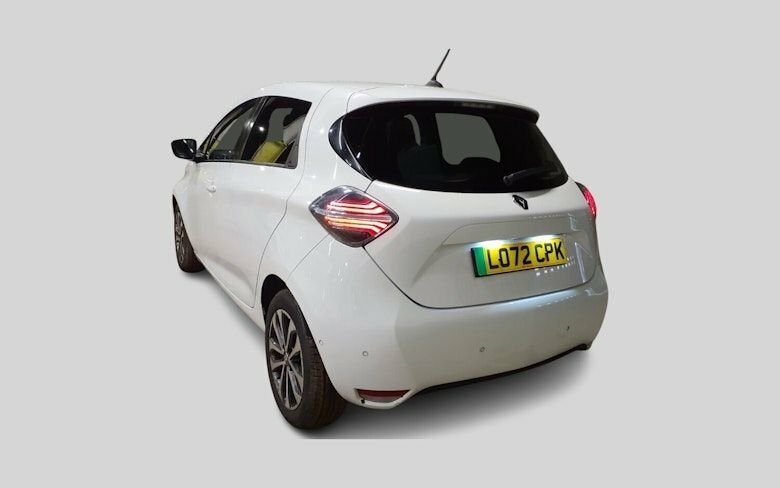 Renault Zoe Hatchback LO72CPK White #3