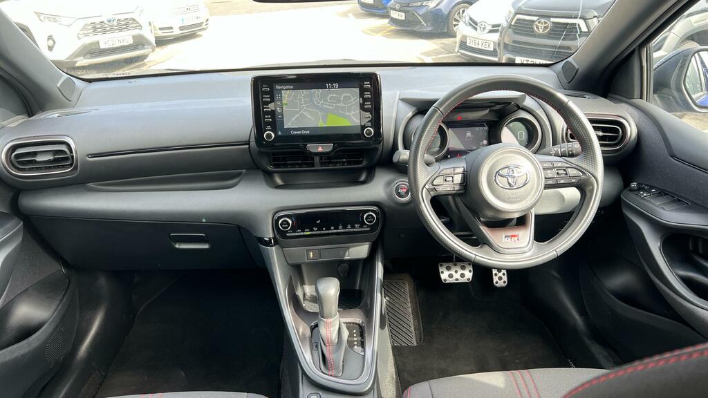 Toyota Yaris 1.5 Vvt-h Gr Sport E-cvt Euro 6 Ss YJ23CDB Blue #6