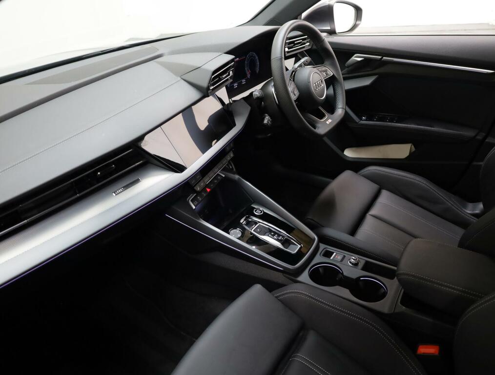 Audi A3 1.5 Tfsi 30 S Line S Tronic Euro 6 Ss MJ25XFG Grey #2