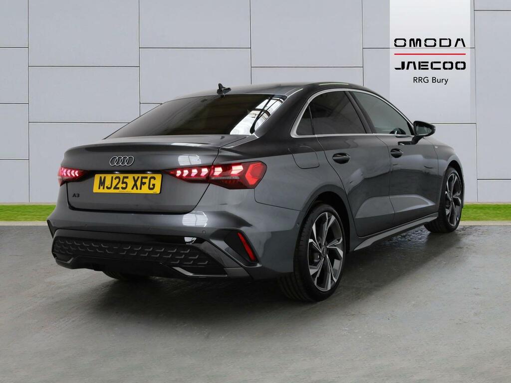 Audi A3 1.5 Tfsi 30 S Line S Tronic Euro 6 Ss MJ25XFG Grey #5