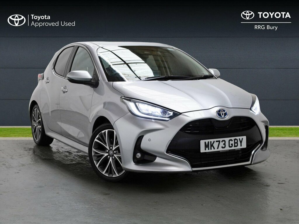 Toyota Yaris 1.5 Vvt-h Excel E-cvt Euro 6 Ss MK73GBY Silver
