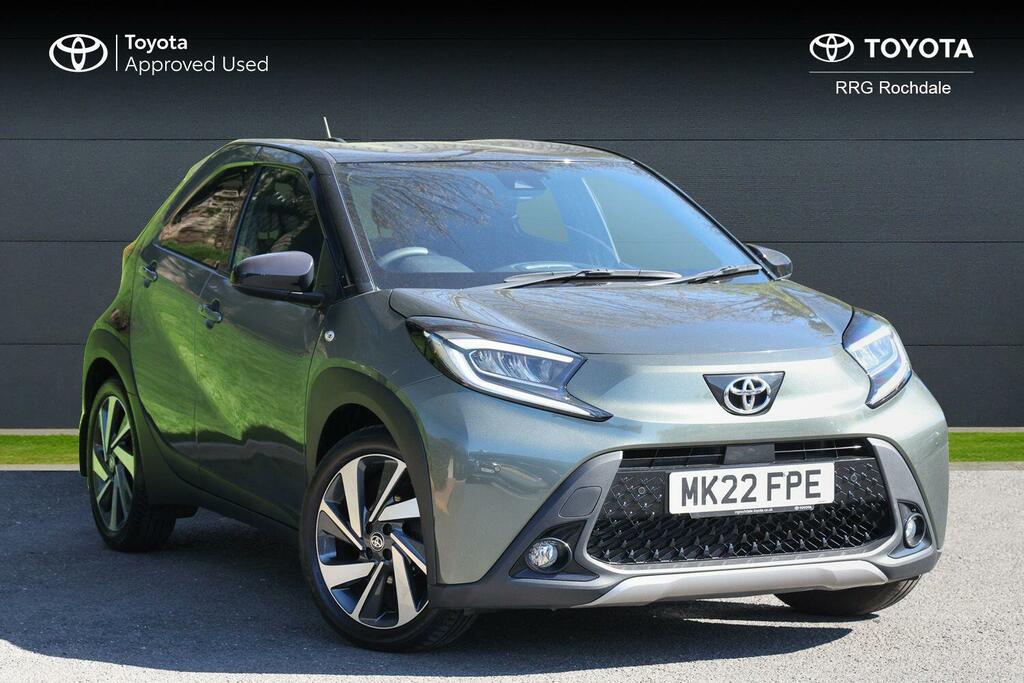 Toyota Aygo X 1.0 Vvt-i Exclusive X-shift Euro 6 Ss Green
