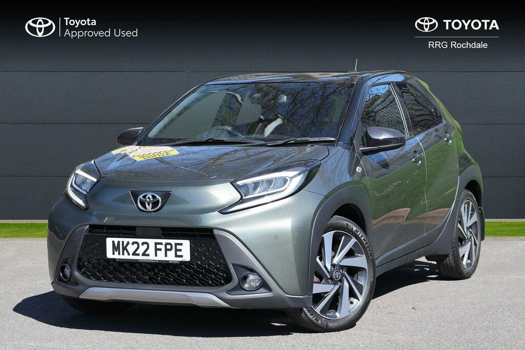 Toyota Aygo X 1.0 Vvt-i Exclusive X-shift Euro 6 Ss MK22FPE Green #3