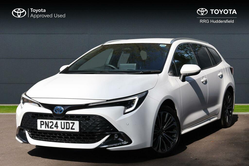 Toyota Corolla 1.8 Vvt-h Design Touring Sports Cvt Euro 6 Ss 5 PN24UDZ White #3