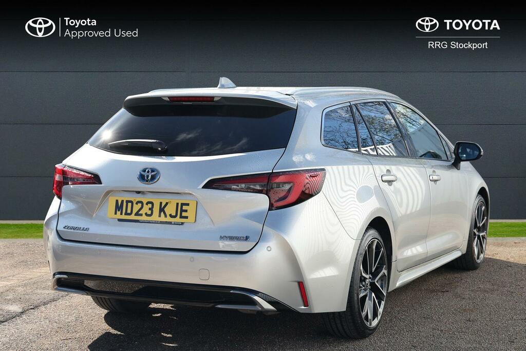 Toyota Corolla 1.8 Vvt-h Excel Touring Sports Cvt Euro 6 Ss MD23KJE Silver #2
