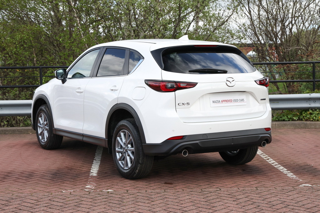 Mazda CX-5 2.0 E-skyactiv G Mhev Centre-line ML26LWC White #6
