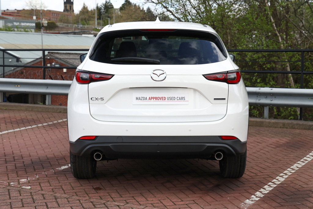 Mazda CX-5 2.0 E-skyactiv G Mhev Centre-line ML26LPX White #5