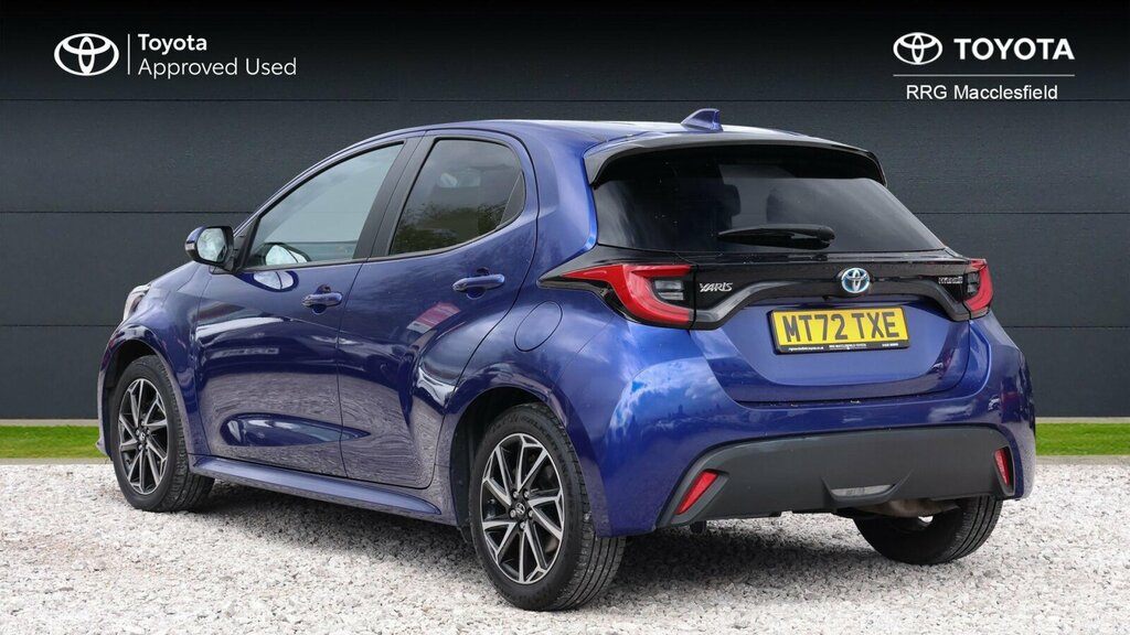 Toyota Yaris 1.5 Vvt-h Design E-cvt Euro 6 Ss MT72TXE Blue #4