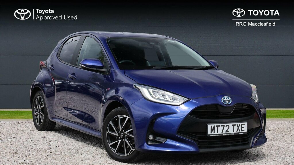 Toyota Yaris 1.5 Vvt-h Design E-cvt Euro 6 Ss Blue