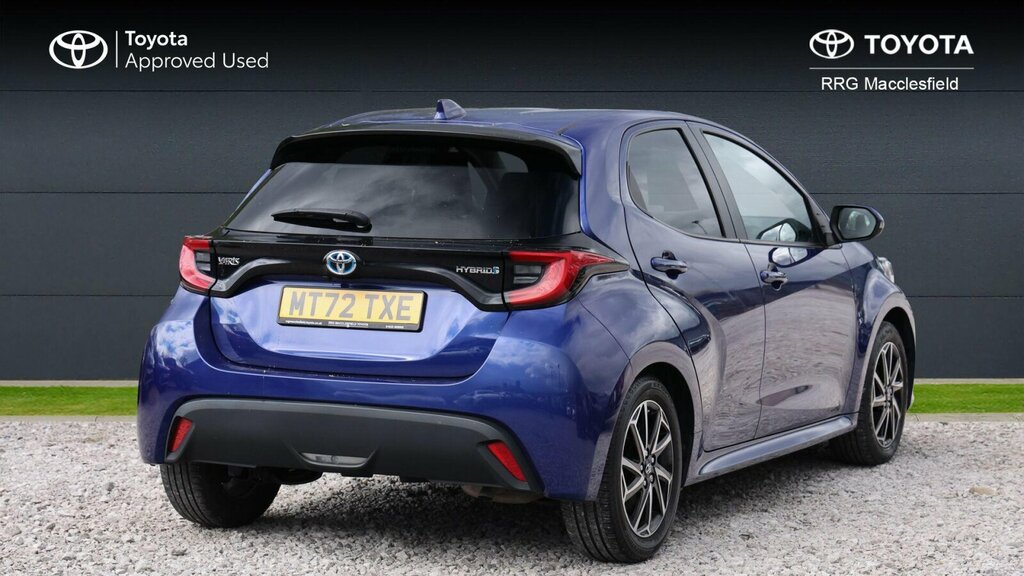 Toyota Yaris 1.5 Vvt-h Design E-cvt Euro 6 Ss MT72TXE Blue #2