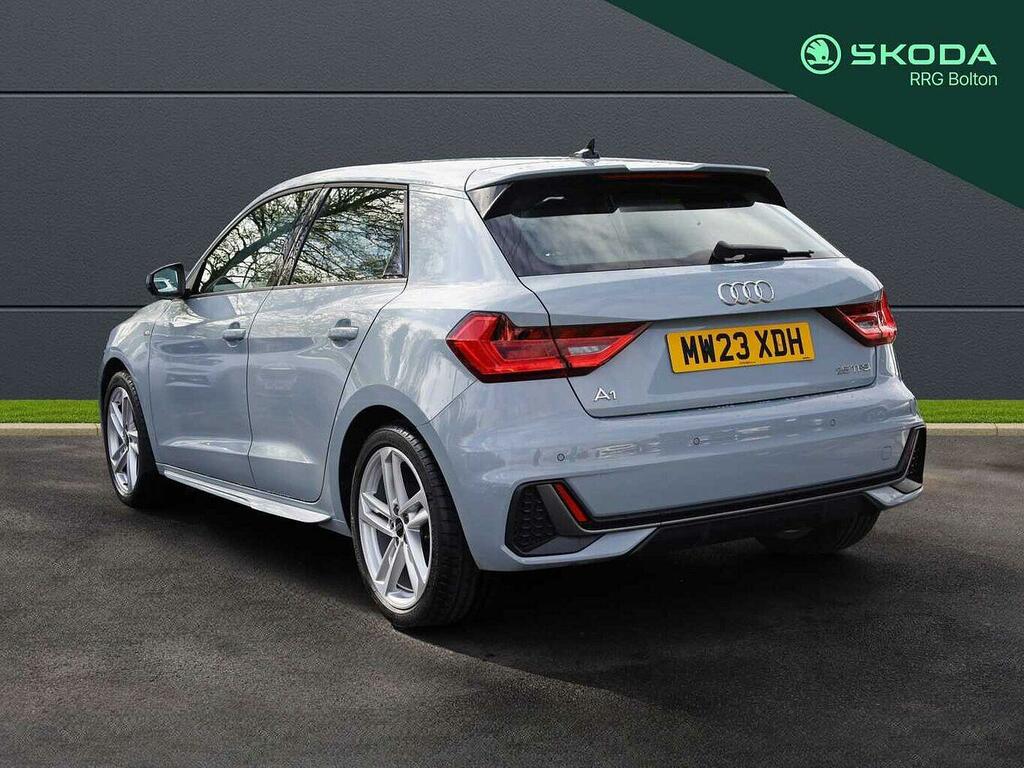 Audi A1 25 Tfsi S Line MW23XDH Grey #3