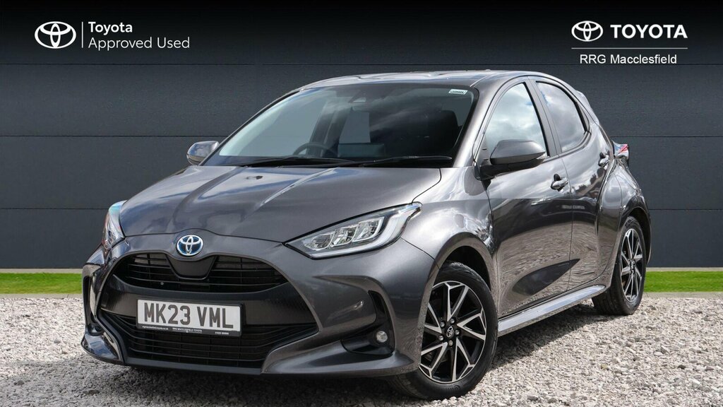 Toyota Yaris 1.5 Vvt-h Design E-cvt Euro 6 Ss MK23VML Grey #3