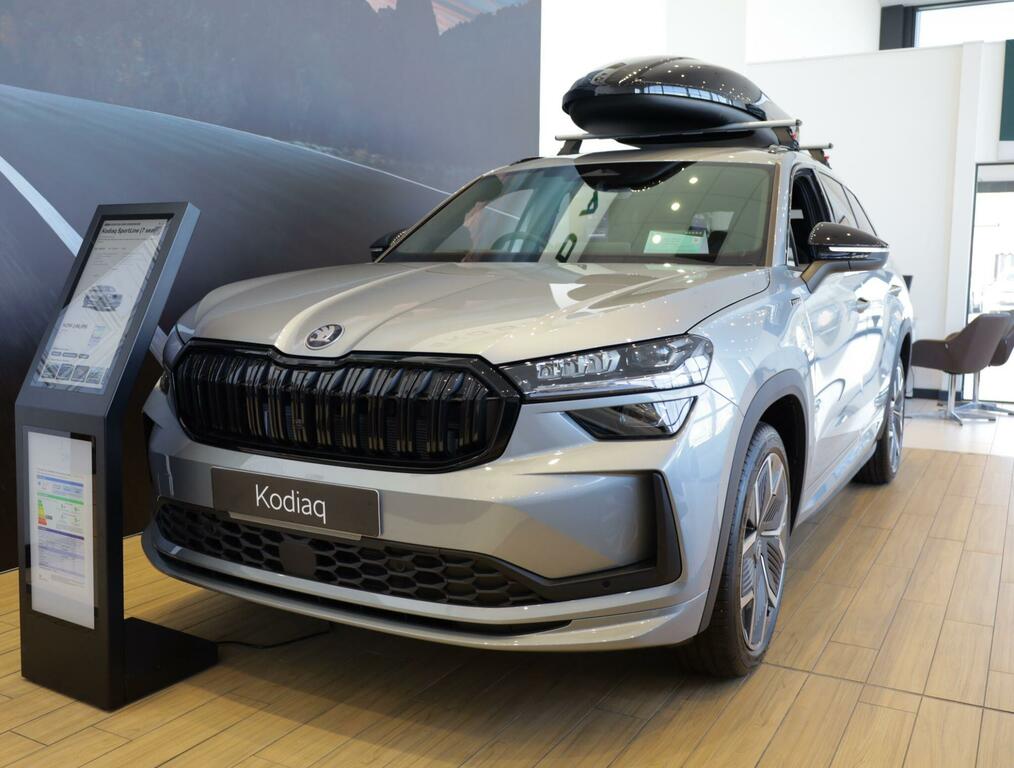 Skoda Kodiaq 2.0 Tdi Sportline Dsg 4Wd Euro 6 Ss 7 Seat Silver