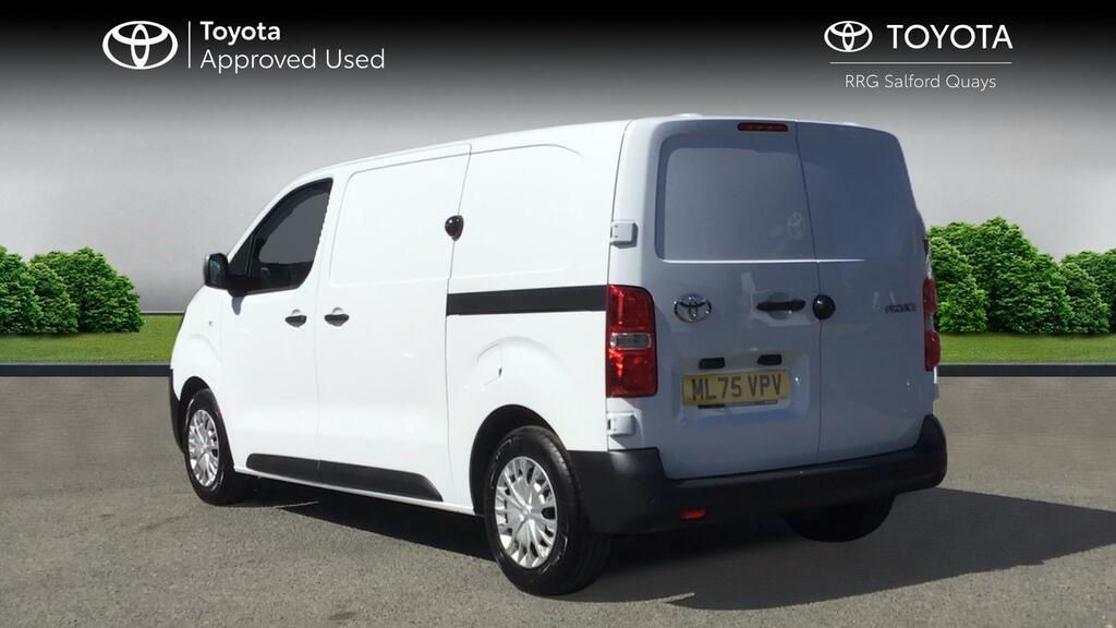 Toyota PROACE 1.5D Icon Medium Panel Van Mwb Euro 6 Ss 6Dr ML75VPV White #4