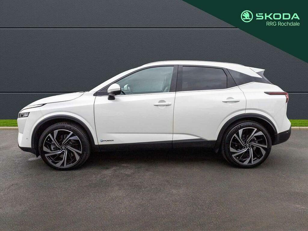 Nissan Qashqai 1.5 E-power Tekna BD24FDG White #4