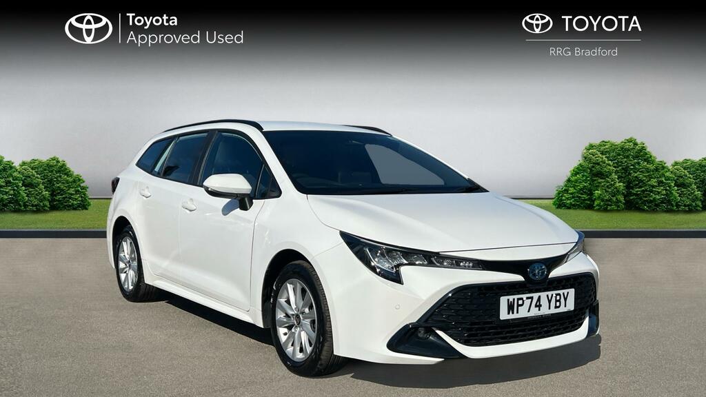 Toyota Corolla 2.0 Vvt-h Icon Touring Sports Cvt Euro 6 Ss White