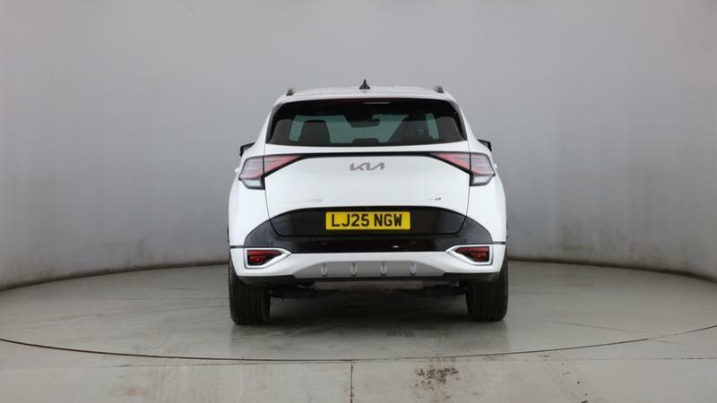 Kia Sportage 1.6 T-gdi 48V Gt-line LJ25NGW White #4