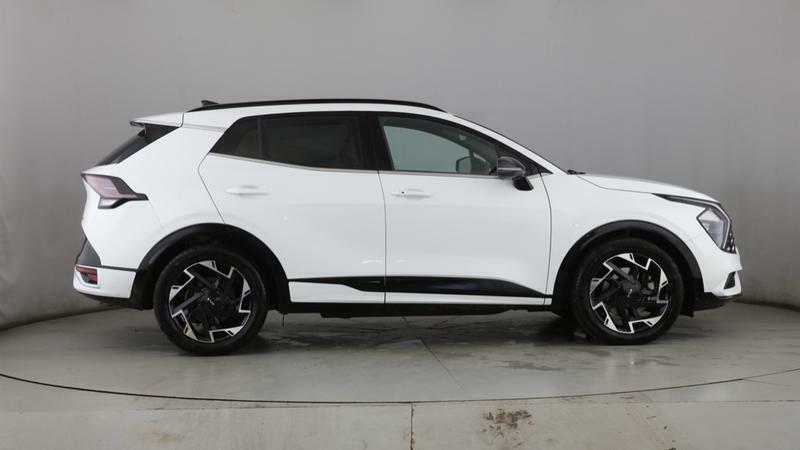 Kia Sportage 1.6 T-gdi 48V Gt-line LJ25NGW White #3