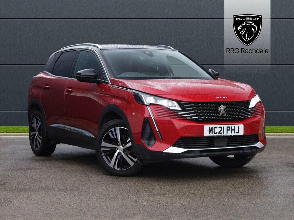 Peugeot 3008 1.5 Bluehdi Gt Euro 6 Ss Red