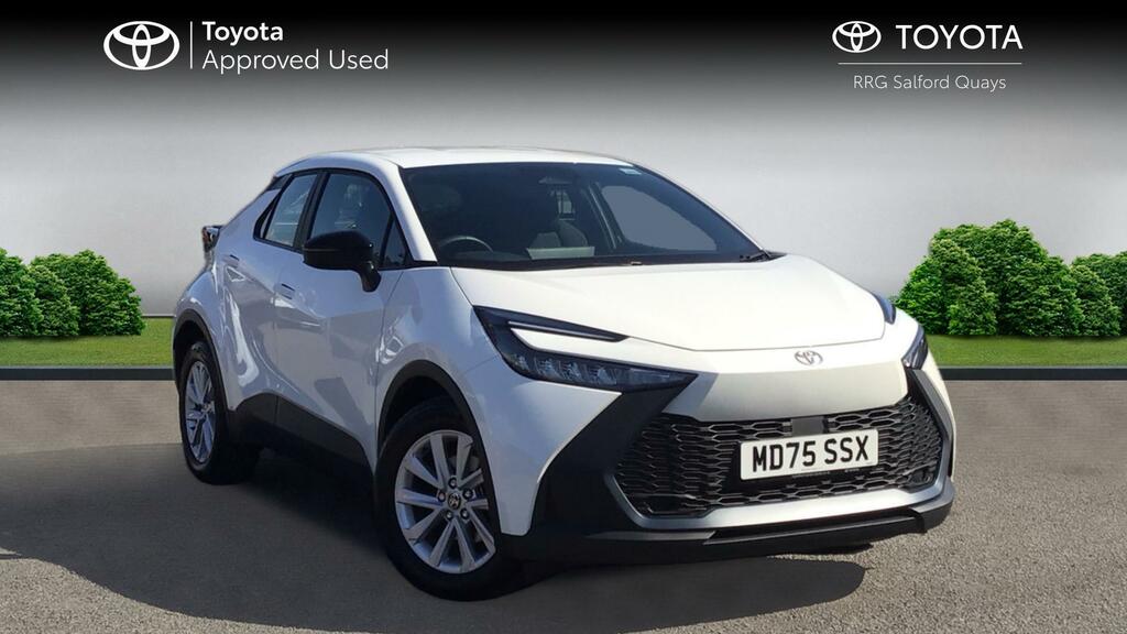 Toyota C-Hr 1.8 Vvt-h Icon Cvt Euro 6 Ss White