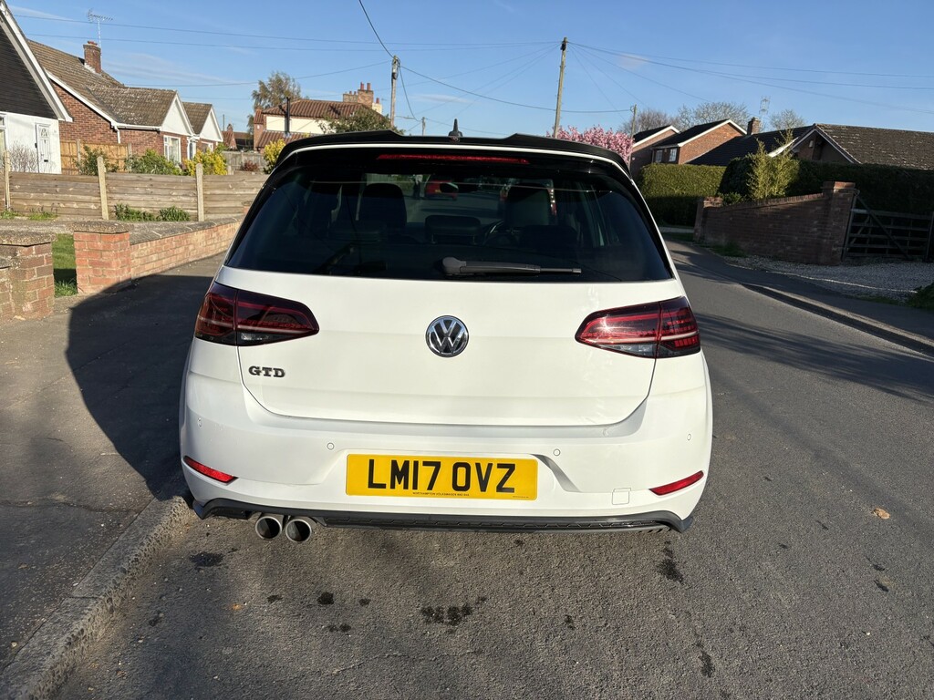 Volkswagen Golf Hatchback 2.0 Tdi Bluemotion Tech Gtd 2017 LM17OVZ White #5
