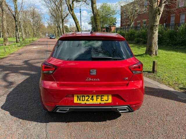 Seat Ibiza 2024 1.0 Tsi Fr Hatchback Euro 6 ND24FEJ Red #4