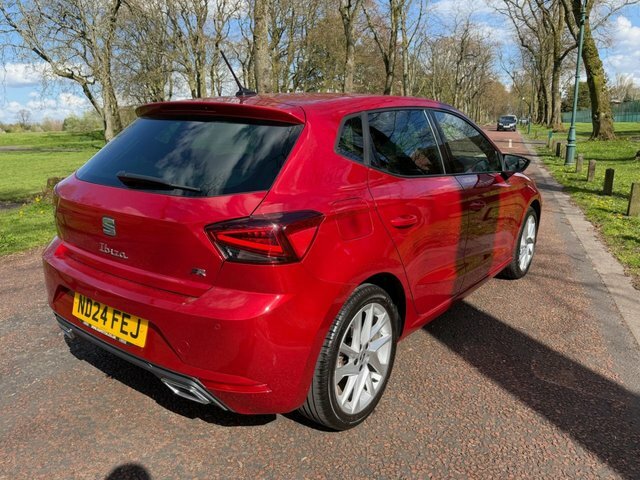 Seat Ibiza 2024 1.0 Tsi Fr Hatchback Euro 6 ND24FEJ Red #3