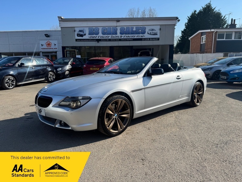 BMW 6 Series 650I Sport Silver