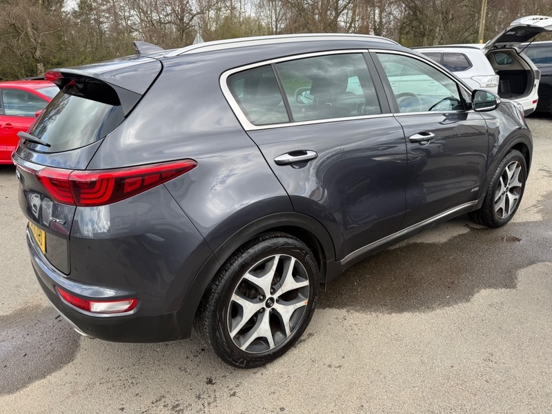 Kia Sportage Gt-line Silver #2
