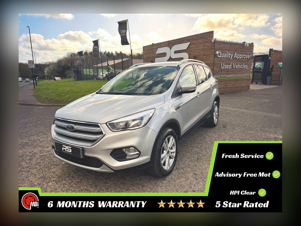 Ford Kuga 1.5 Tdci Zetec Euro 6 Ss Silver
