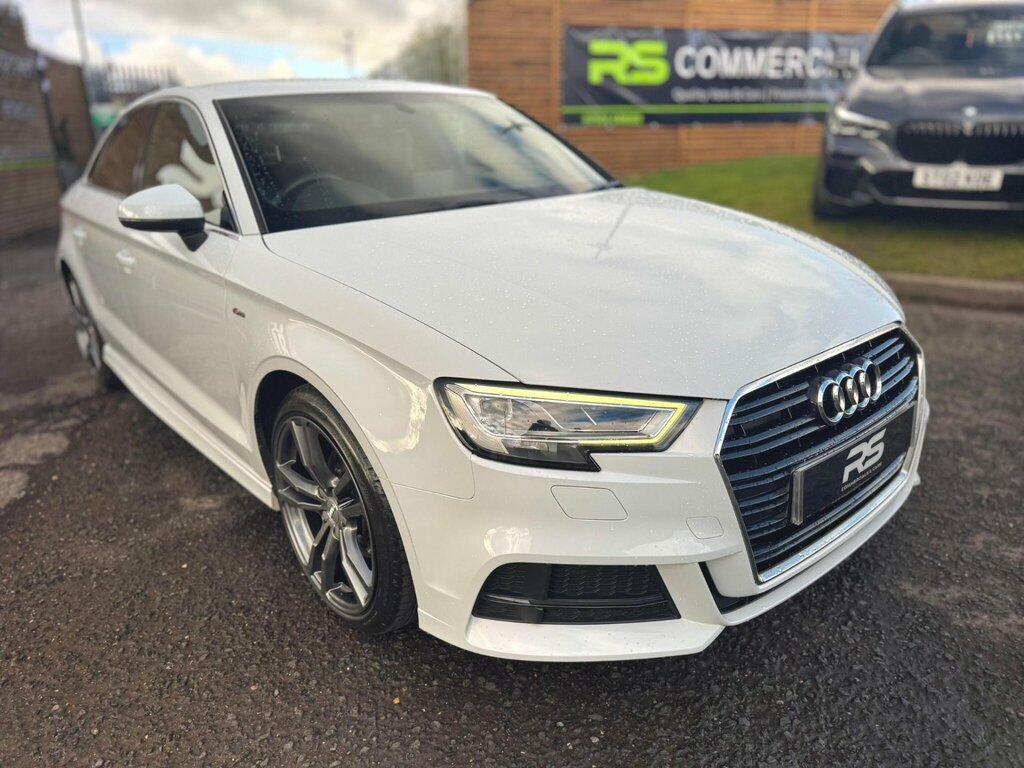 Audi A3 1.5 Tfsi Cod 35 S Line Euro 6 Ss SH68BHE White #2
