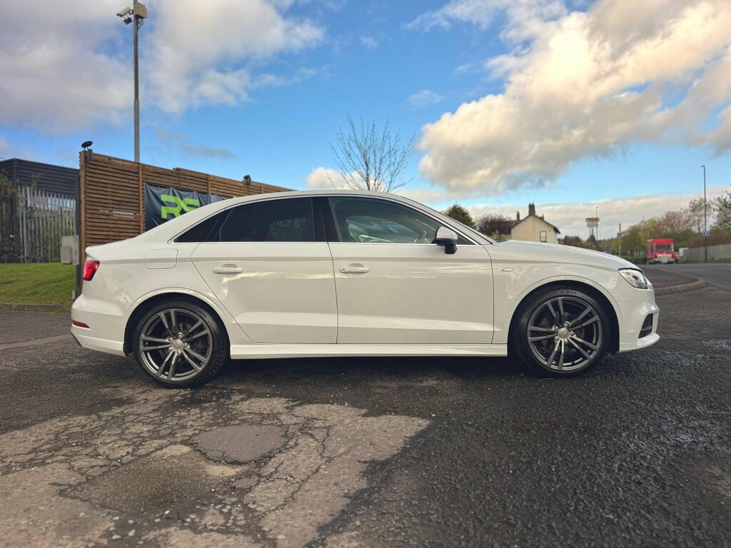 Audi A3 1.5 Tfsi Cod 35 S Line Euro 6 Ss SH68BHE White #4