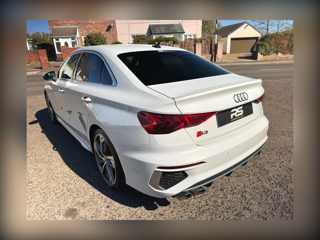 Audi S3 2.0 Tfsi S Tronic Quattro Euro 6 Ss SN22BMP White #3