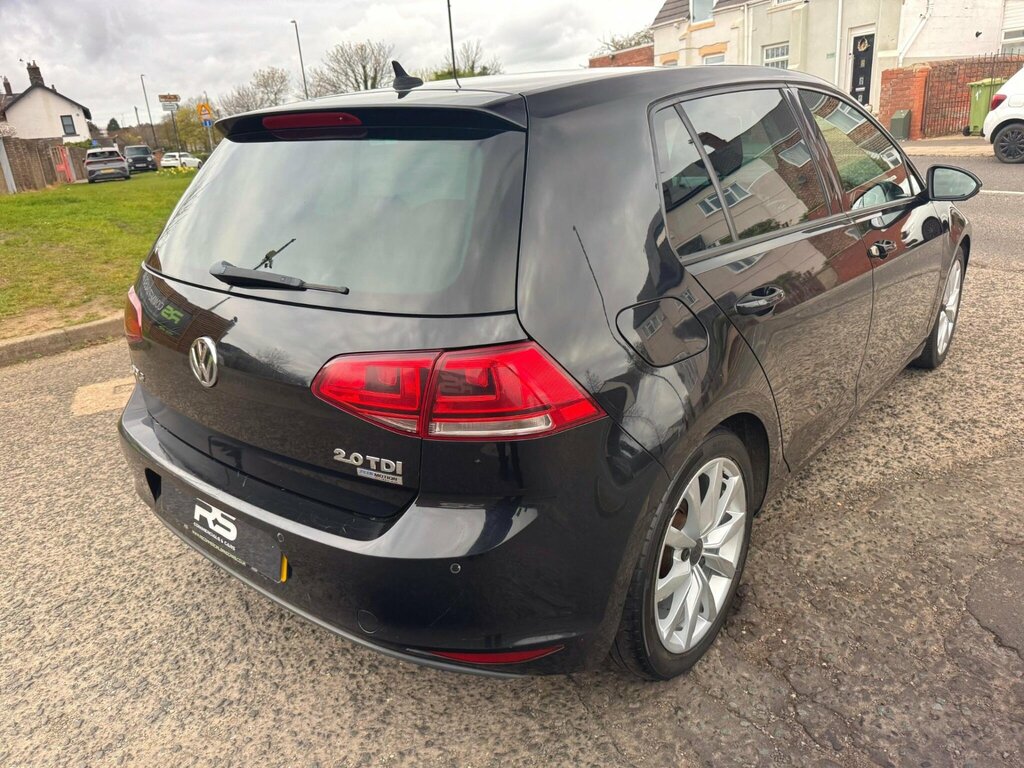 Volkswagen Golf 2.0 Tdi Bluemotion Tech Gt Dsg Euro 5 Ss RX14WCT Black #5